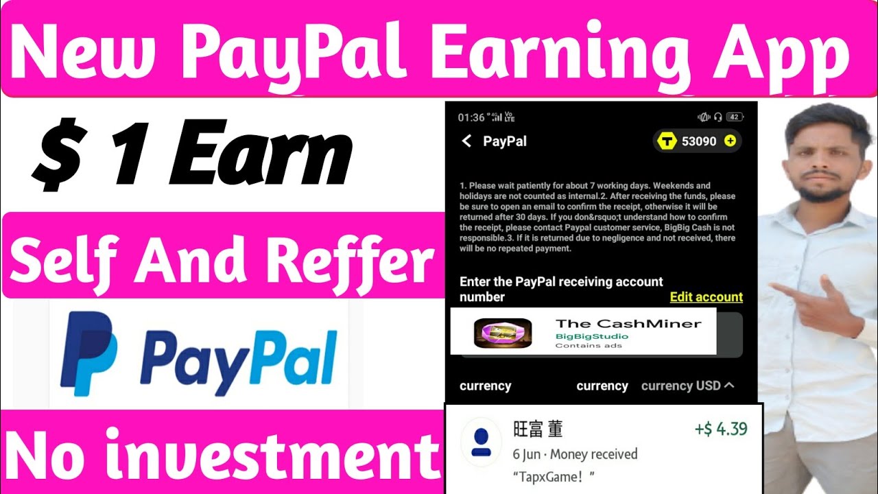 Earn PayPal Money Playing Games App The CashMiner App Review PayPal
