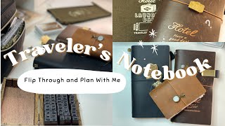 Traveler's Notebook FlipThrough | Journaling and Memory Keeping | Plan With Me | 2023