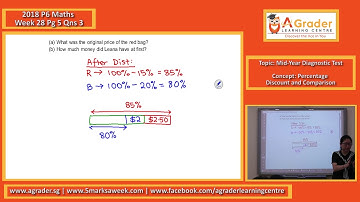 2018 - P6 Maths - Week 28 - Mid-Year Diagnostic Test