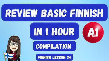 Review Basic Finnish in 1 Hour - Compilation Level A1
