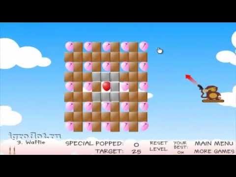 Игра Лопать шарики - YouTube