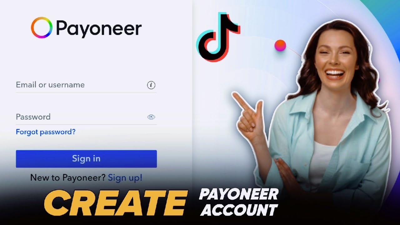 🔥Uko wabikuza kuri tiktok, Fungura account ya Payoneer ubashe kubikuza kuri tiktok.