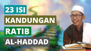 Inilah 23 Makna Kandungan Ratib Al Haddad | K.H. Ahmad Baidlowi