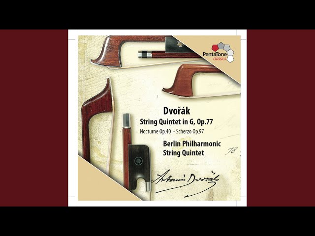 Dvorak - Nocturne pour cordes  : Quintette Philh Berlin