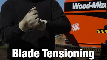How to Tension LT15, LT28, and LT35 Portable Sawmill Blades | Wood-Mizer