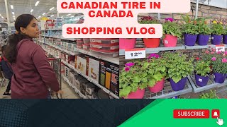 Canadian tire shopping Vlog in Canada | shopping vlog| Canada Telugu vlogs