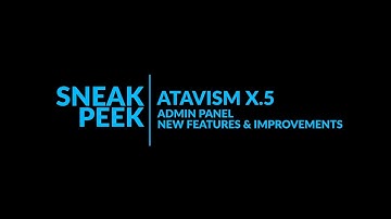 Atavism Online - Atavism X.5 - Admin Panel
