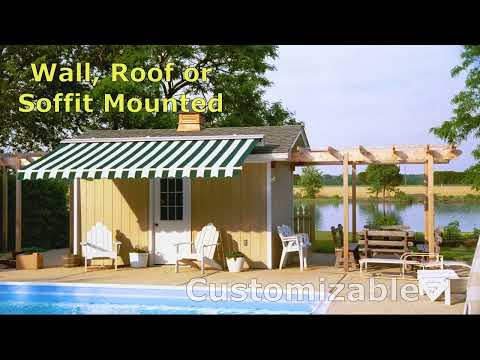 Sunair Retractable Awning-Home Installation by T. Lynn's Custom Blinds, Shades, & Draperies