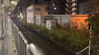 JR阪和線特急はるか50号野洲行き通過シーン
