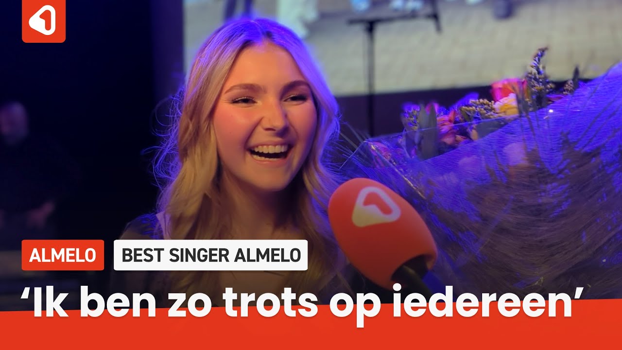 Dit is de winnares van Best Singer Almelo 2023 - YouTube