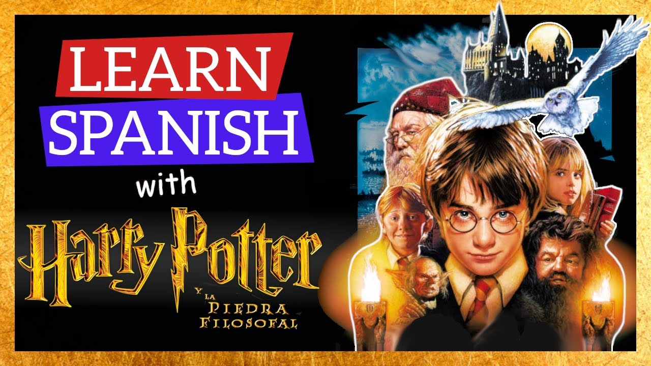 lineal Reverberación regla Learn Spanish with Harry Potter and the Sorcerer's Stone🧑🏻⚡️ / Spanish  Videos with English Subtitles - YouTube