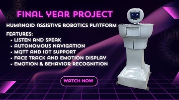 Humanoid Robot (HARP) – Final Year Mechatronics Project Demo