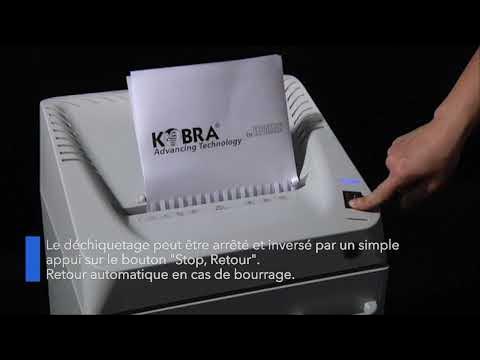 Destructeur de document Kobra Hybrid S