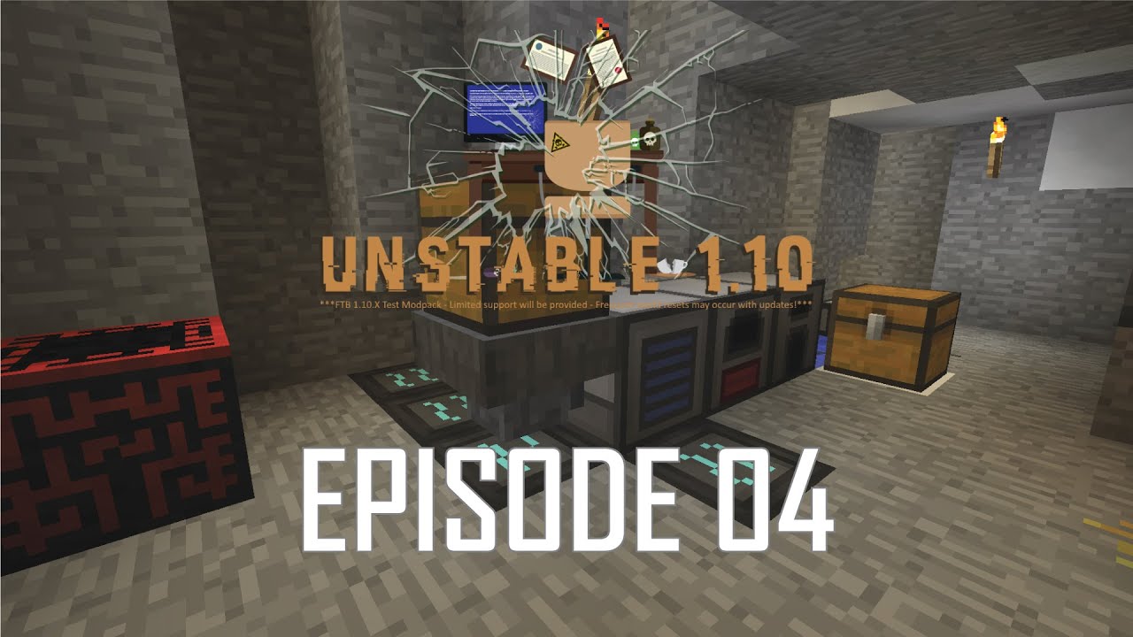 FTB Unstable 1.10.2 - 04 - LEARNING EXTRAUTILS 2 - YouTube