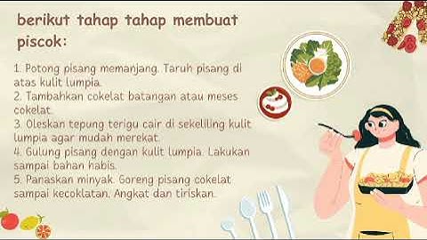 tugas vlog dan blog informatika, kelompok 1 (cara pembuatan piscok)