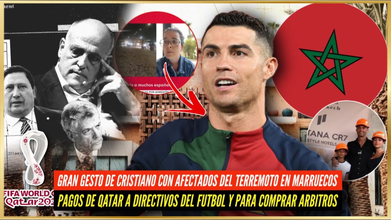 El gesto de Cristiano Ronaldo con un niño afectado por el terremoto en  Turquía y Siria - CNN Video