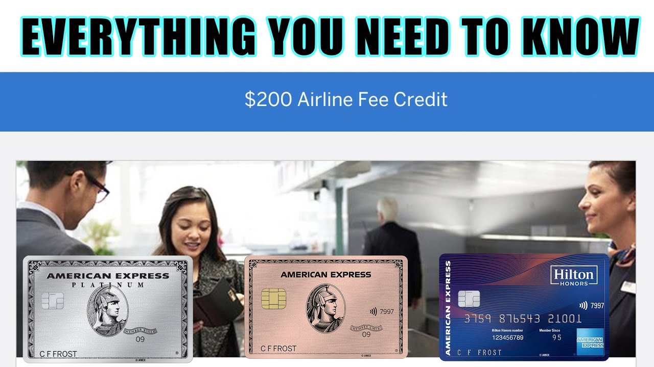 Amex Airline Credit Everything You Need to Know YouTube