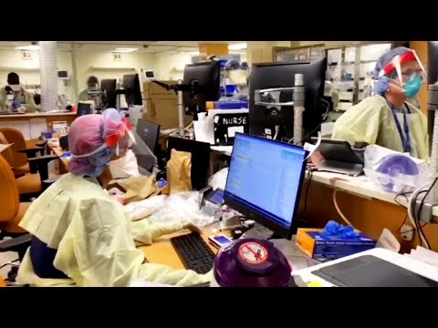 Inside Hospital Overwhelmed With Coronavirus Patients