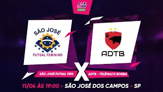 LFF Sicredi 2024: São José Futsal Feminino x ADTB Telêmaco Borba - AO VIVO