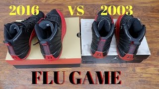 jordan 12 flu game 2003