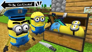 WHAT HAPPENED TO MINIONS INVESTIGATION in MINECRAFT ! EVIL Minion vs Minions - Gameplay