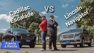 Cadillac Escalade VS Lincoln Navigator  Duelo de gigantes, descubre cuál es la mejor | Autocosmos