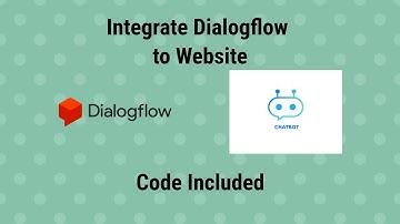Dialogflow Website Integration | How to add Dialogflow to Website | Included Code
