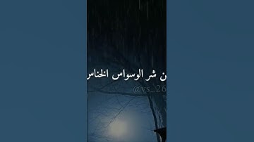 سورة الناس بصوت عبدالرحمن مسعد
