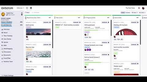 GitScrum - Board - Kanban - Scrumban