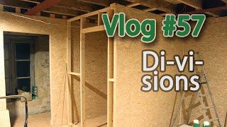 Dividing the space, end of partitions – Renovation vlog #57
