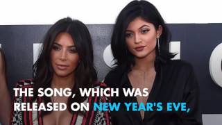 Kim k and kylie jenner star in tyga, kanye west music video