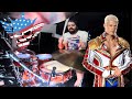 Cody rhodes wwe theme song kingdom drum cover