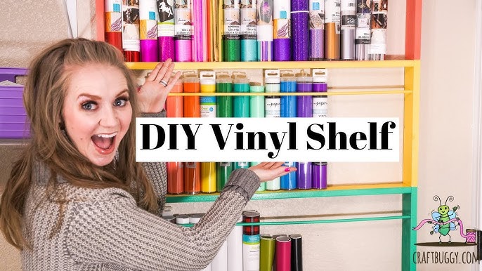 build your own #vinyl #storage Organizer #diy #colorspark #htv