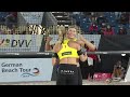 Viertelfinale Deutsche Beach-Volleyball Meisterschaften | Behrens/Ittlinger vs. Gernert/Niemczyk