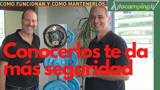 Como funcionan y como mantener a los frenos eléctricos de las casas rodantes