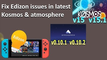 Switch tutorial - Fix Edizon issues: No joycon input, applet mode problems,  Kosmos or Atmosphere