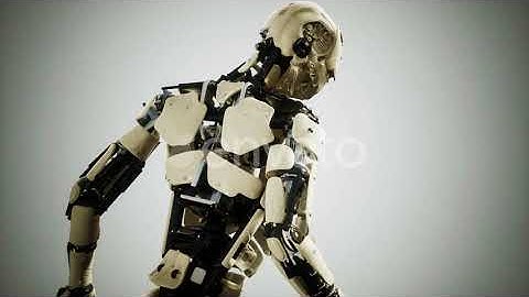 Sexy Robot Android Woman Cyborg | Motion Graphics - Envato elements