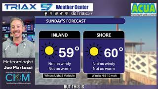 CLEAR AND FREEZING: Sunday 10/27/2024 NJ Weather Forecast with Joe Martucci