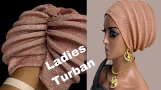 Turban designs for ladies