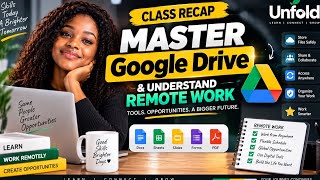 Google Drive for Beginners + Remote Work Explained | Essential Digital Skills 2026