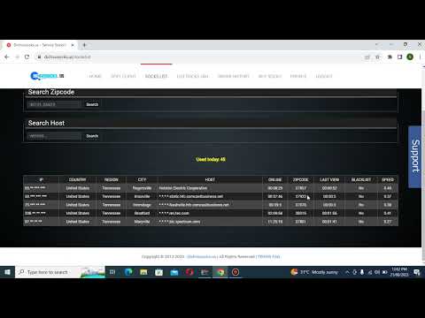 How to select good IP on Dichvusocks