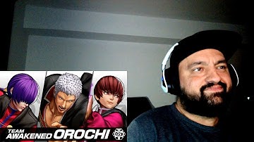 KOF XV DLC | Team Awakened Orochi | Trailer - Reaction