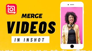 How to Merge Two Videos in inshot App screenshot 2