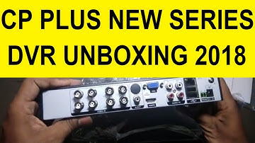 CP PLUS INDIGO SERIES DVR hindi unboxing