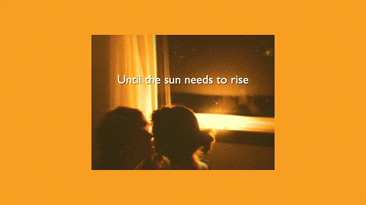 Until the Sun Needs to Rise — Rüfüs Du Sol (with Lyrics)