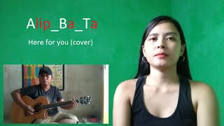 alip_ba_ta | Here for you | Guitar/song cover #fingerstyle #alipers #indonesia