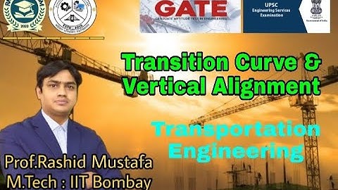 Transition Curve & Vertical Alignment | Geometric Design | RM CLASSROOM | Prof. Rashid Mustafa
