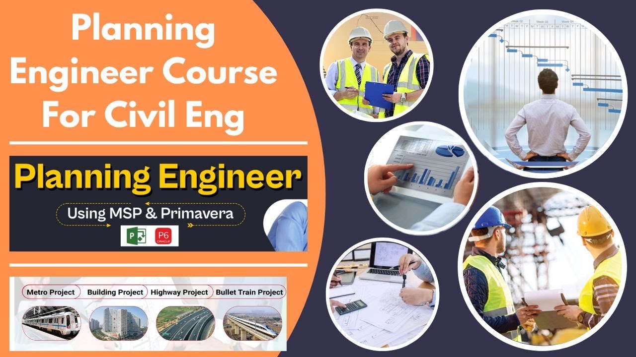 Planning Engineer Course For Civil Engineers Learn Primavera & MSP