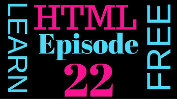 Episode 22 : Difference between an unordered and ordered list !