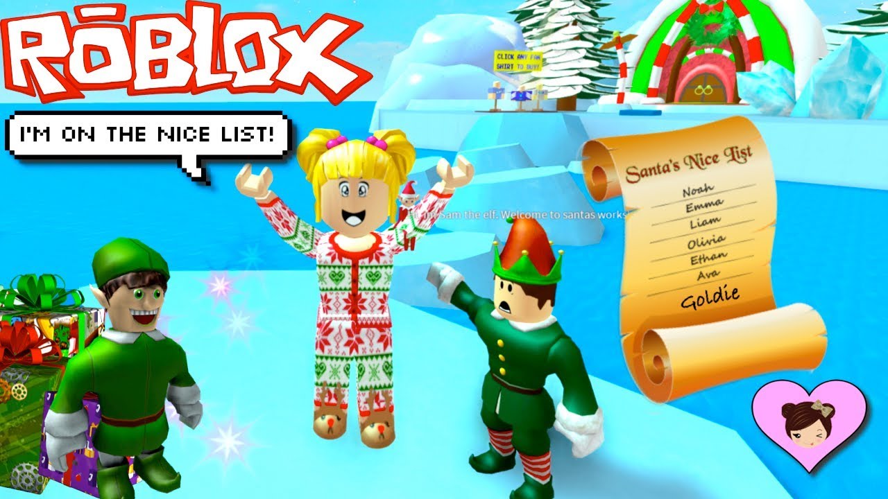Baby Goldie Escape Santas Workshop Roblox Christmas Obby Titi Games - 